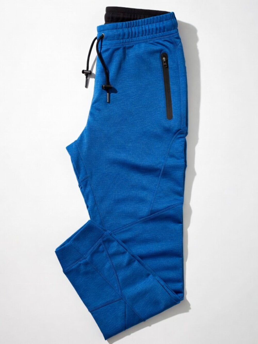 Athletic Works Boys M(8) Royal Blue Jogger Sweatpants Zip Pocket Drawstring 🏃‍♂